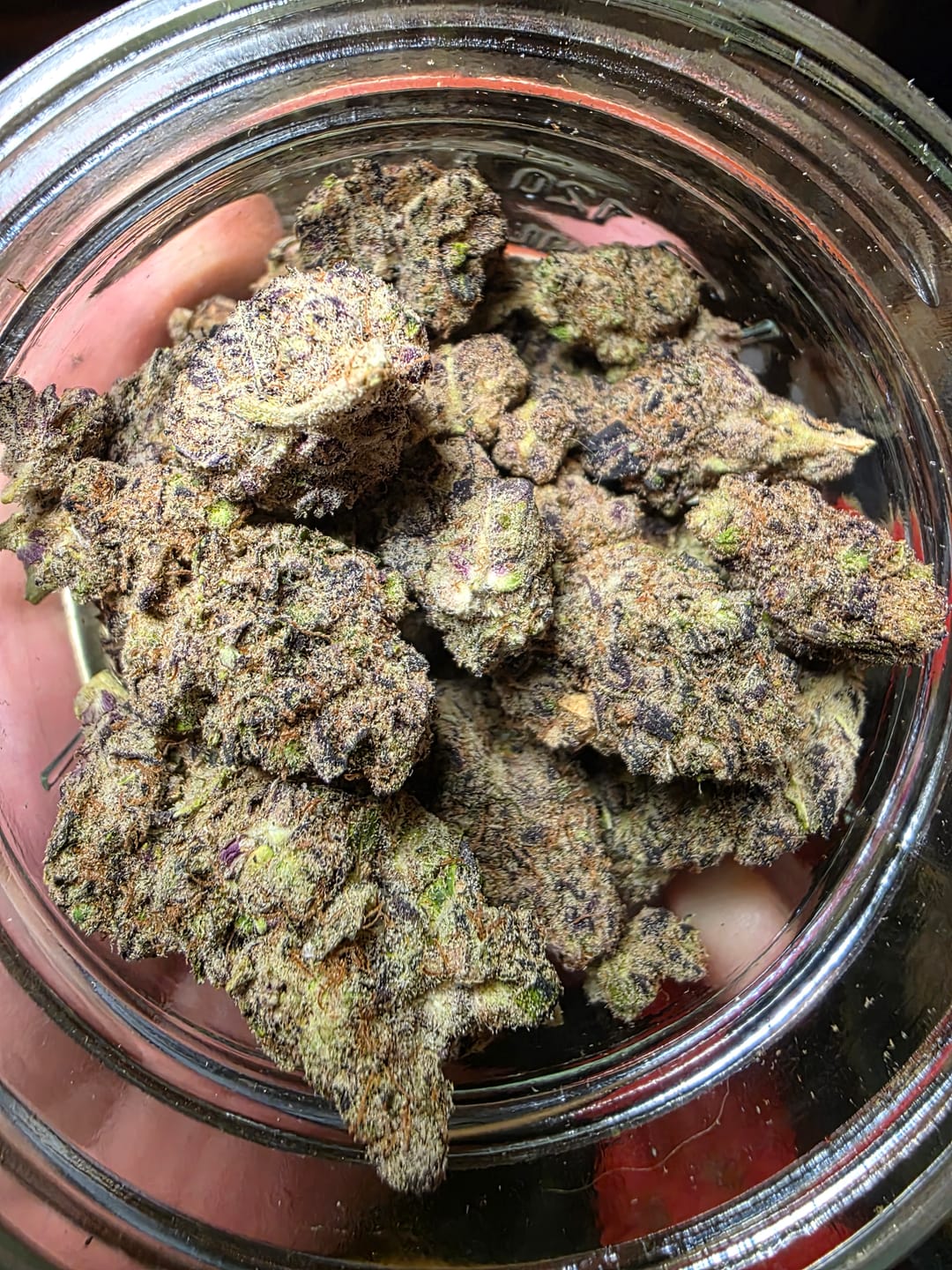Customer photo review of Grape Gas Mask Exotic THCA