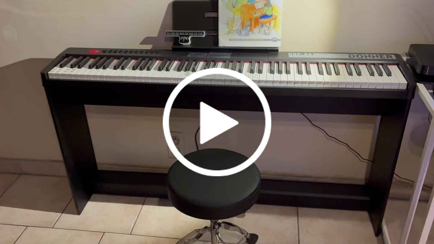Customer video review of Donner DEP-08 Piano digital