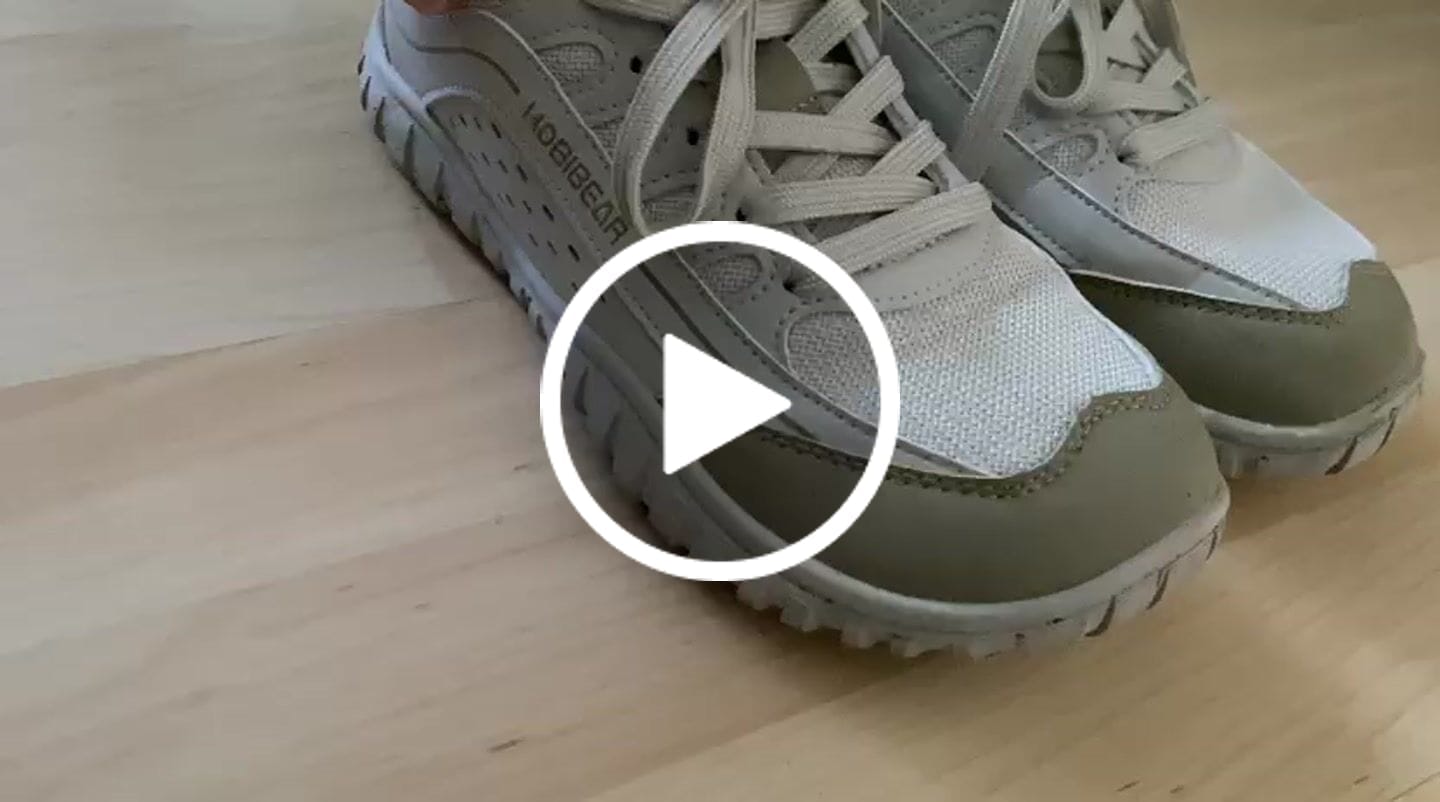 Customer video review of Crest - Breitfußschuhe