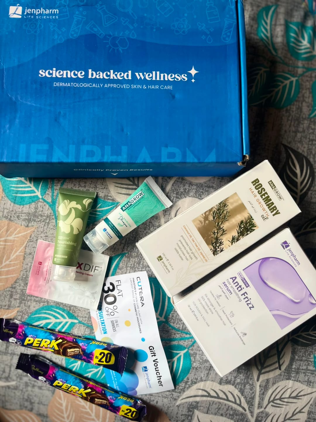 Customer photo review of 32 Day Hair Growth Challenge Bundle