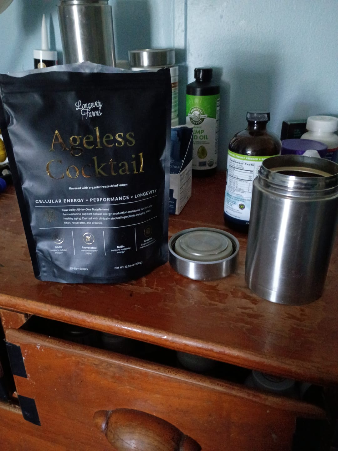 Customer photo review of Ageless Cocktail