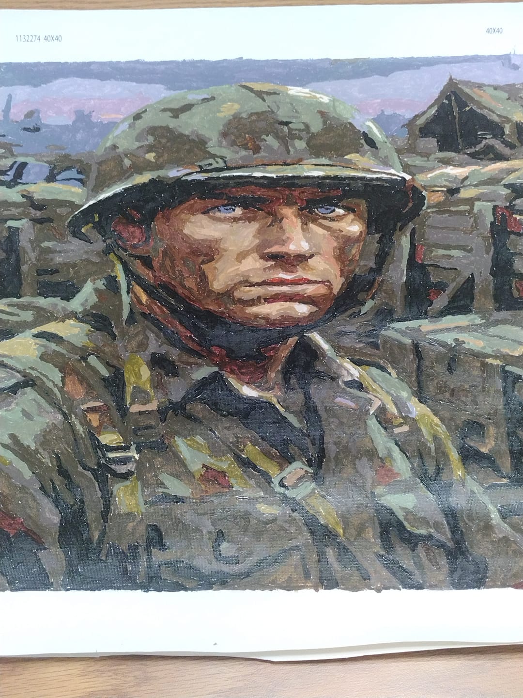 Customer photo review of Trench Soldier’s Gaze