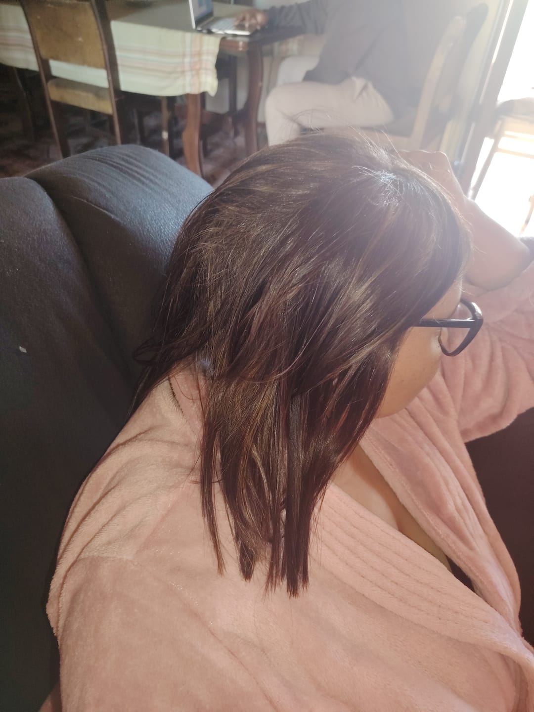 Customer photo review of Brasil Cacau Extreme Repair Mask 200ml - Keratin Hair Mask