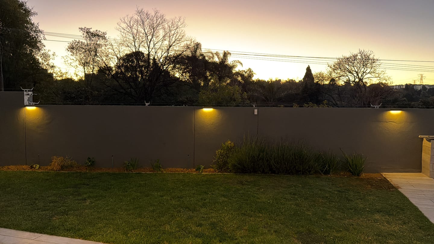 Customer photo review of Solar Wall Light with Motion Sensor