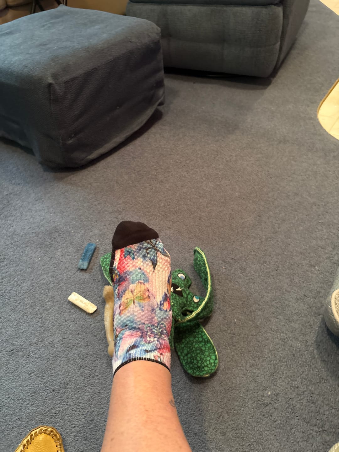 Customer photo review of Blooming Brights Ankle Compression Socks 5-Pack Bundle