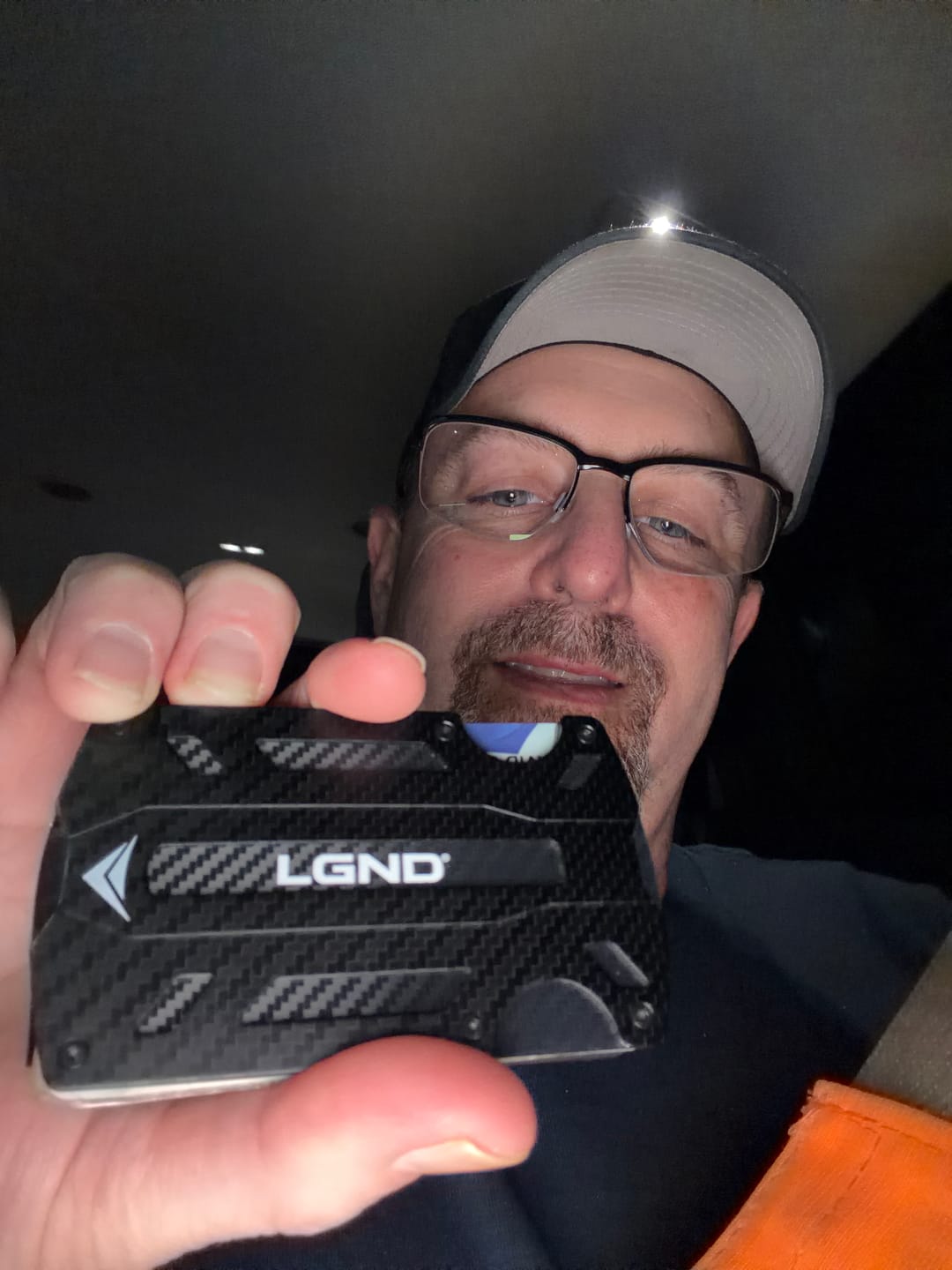 Customer photo review of Tactical Wallet — Aircraft-Grade Aluminum