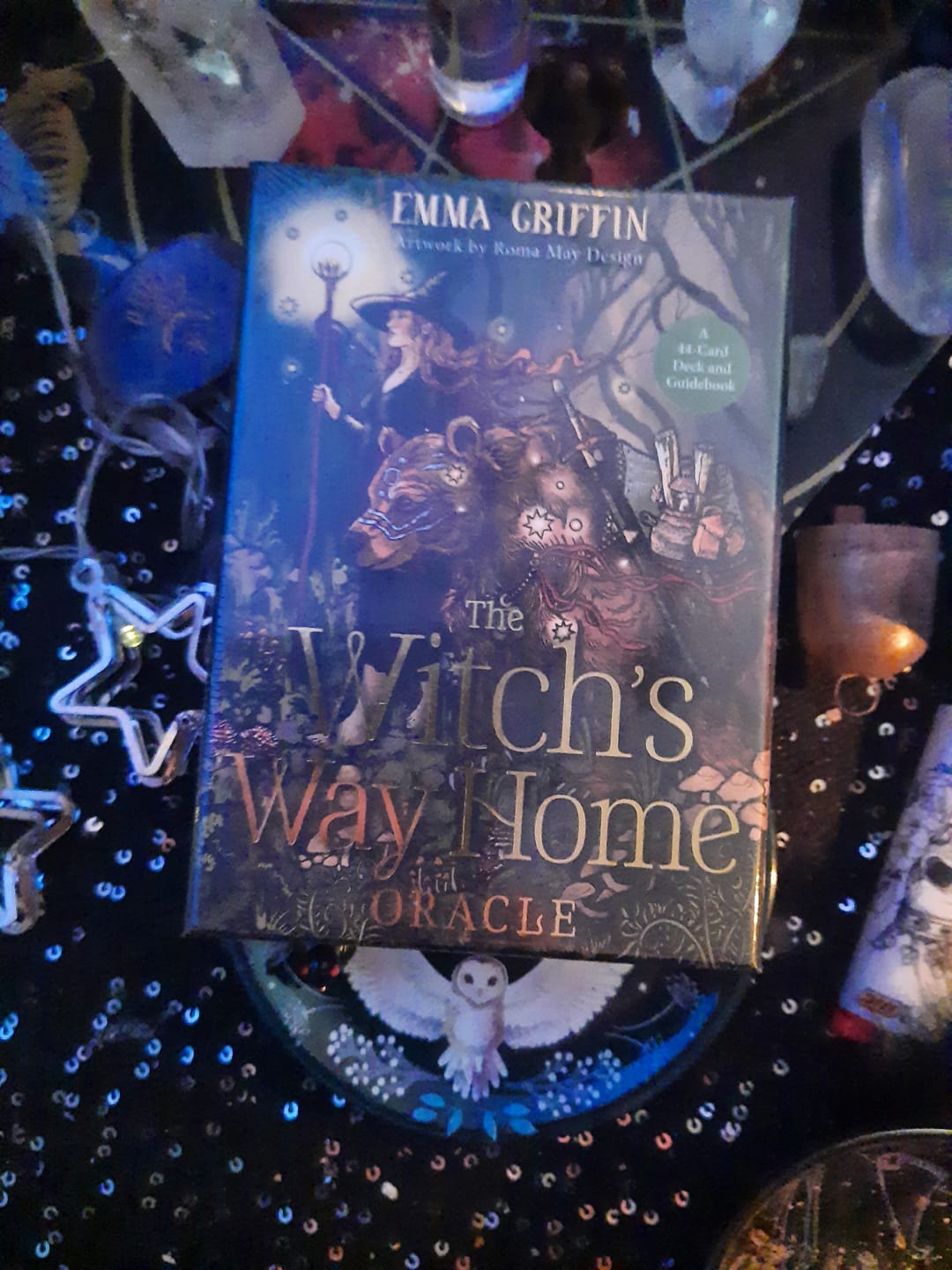Customer photo review of The Witch’s Way Home Orakelkarten – Oracle Deck inkl. Guidebook (Englisch)