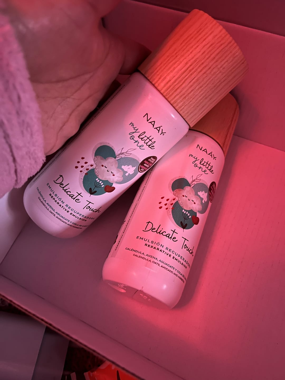 Customer photo review of Delicate Touch | Emulsión Recuperadora | Calmante |
