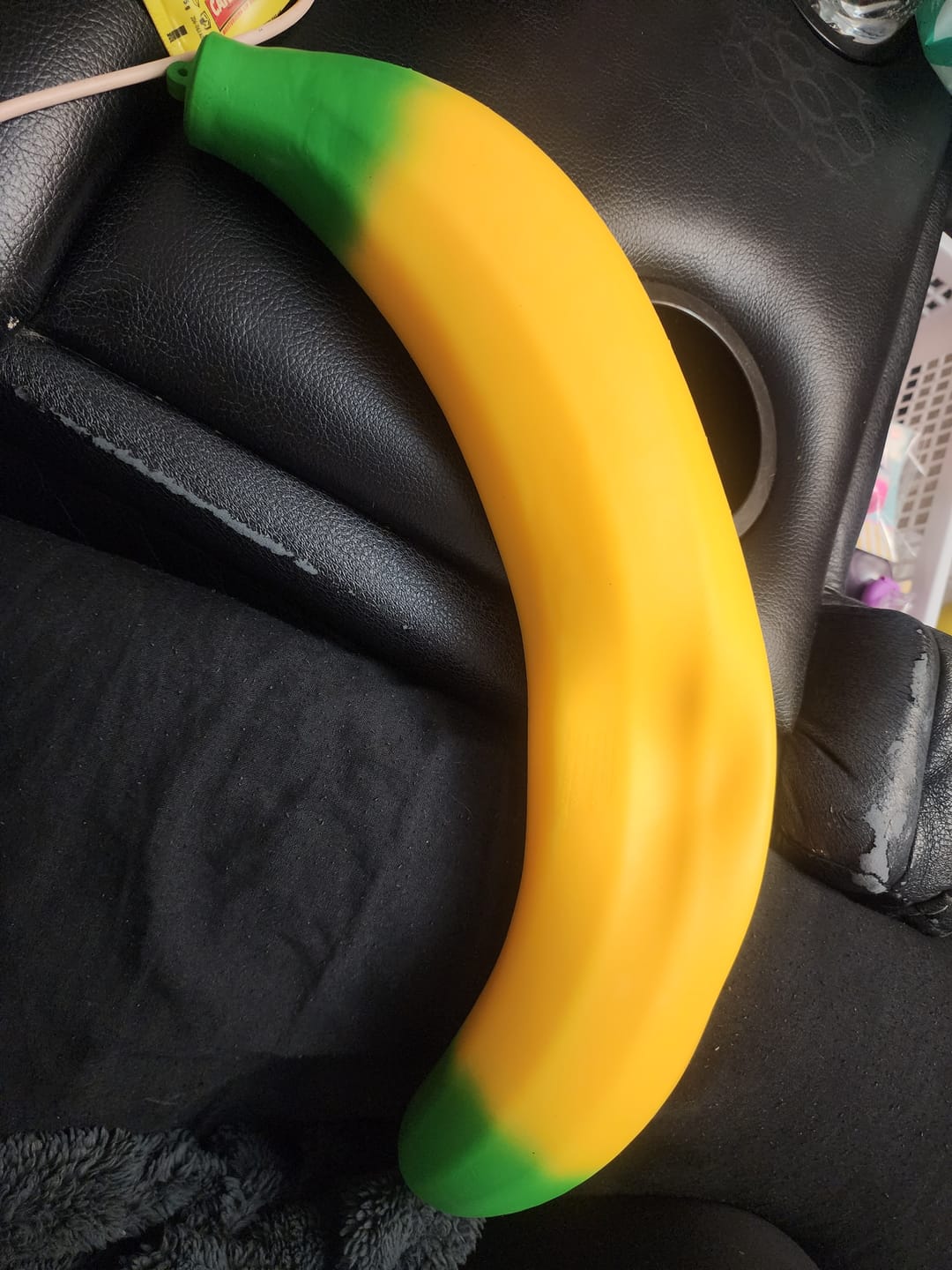 Customer photo review of Giant Durable Super Stretch Squishy Banana