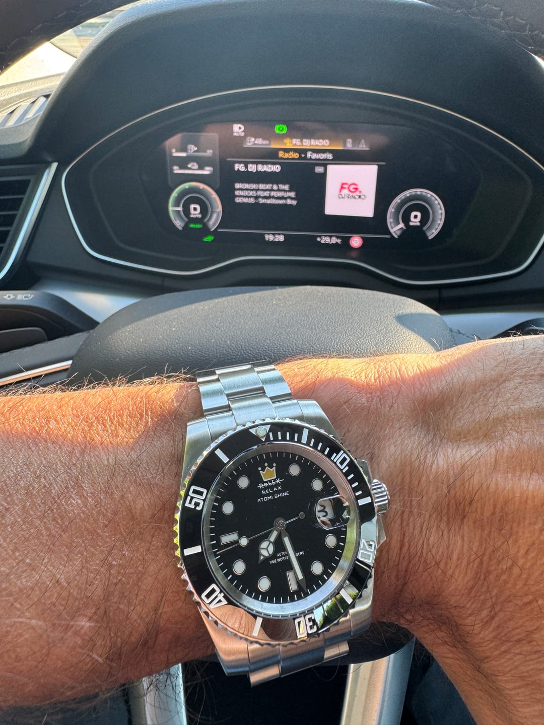 Customer photo review of HYDROCORE CLASSIC WATCH