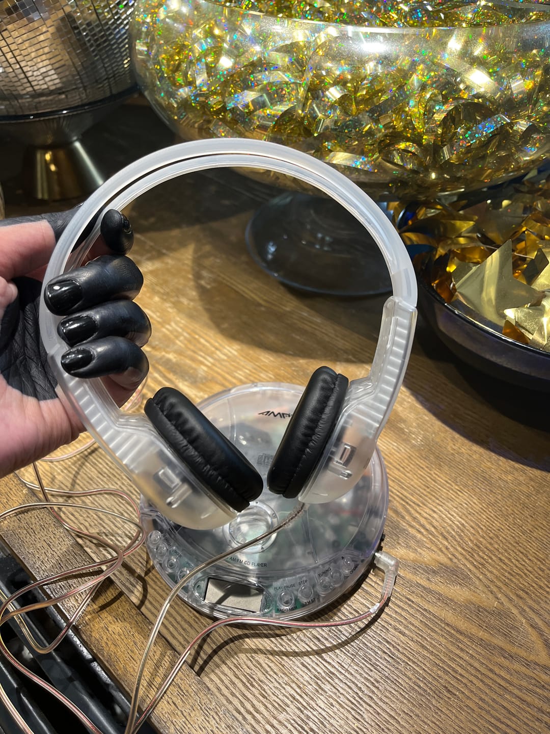 Customer photo review of Koss CL/5 Clear On-Ear Headphones