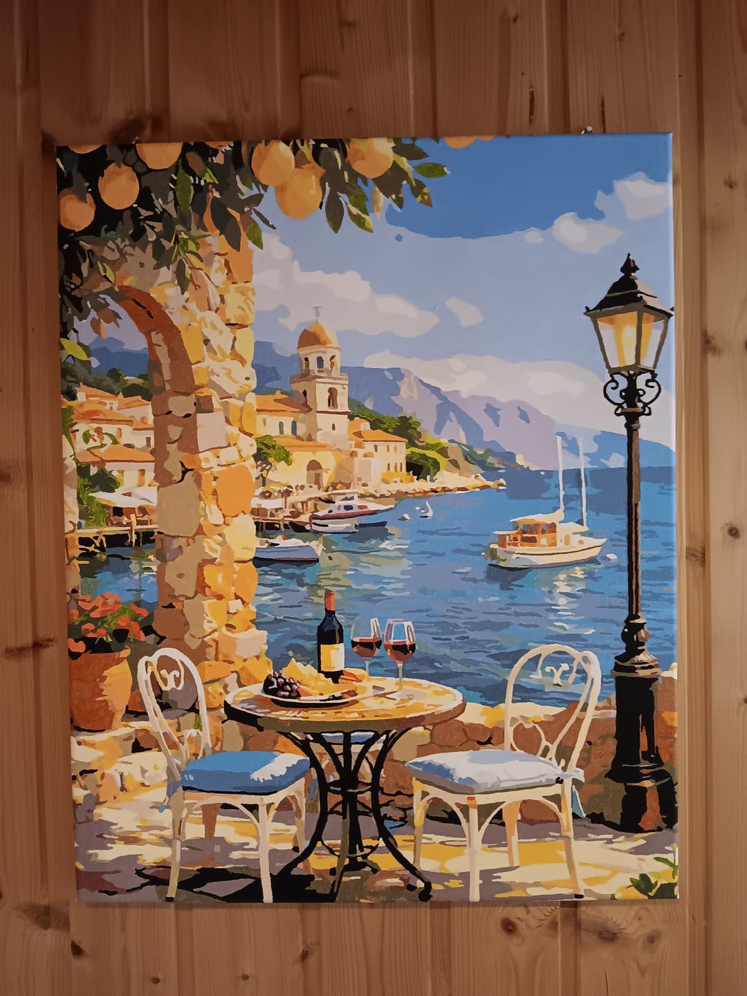 Customer photo review of Malen nach Zahlen - Zitronen im Sommer, Mediterran
