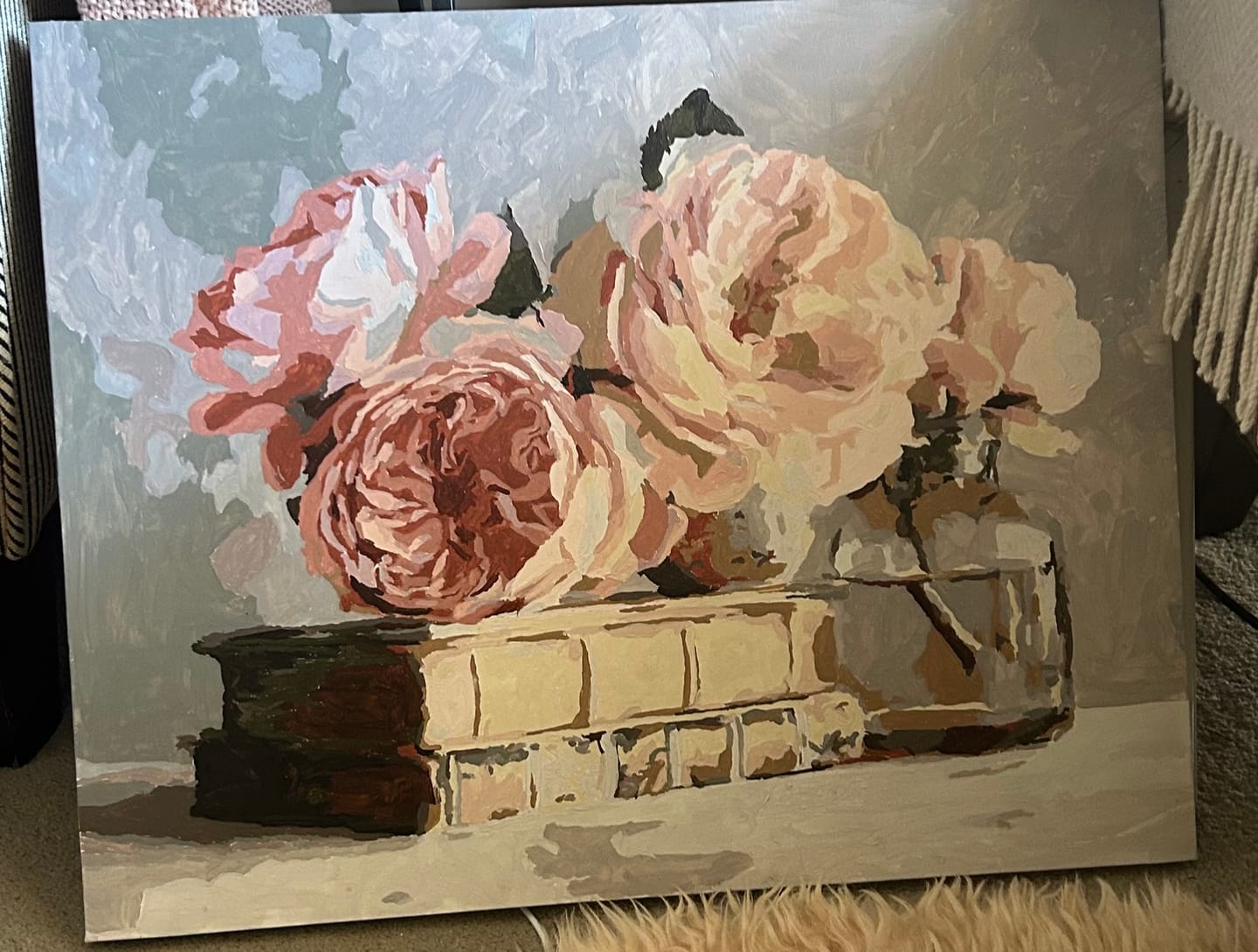 Customer photo review of Romantic kit | Paint by Number