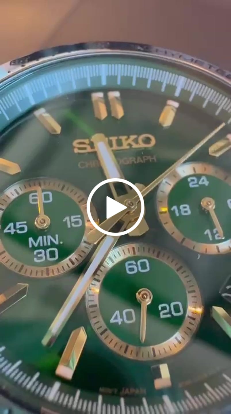 Customer video review of Reloj Seiko SBTR017 Chronograph Quartz 42,2mm