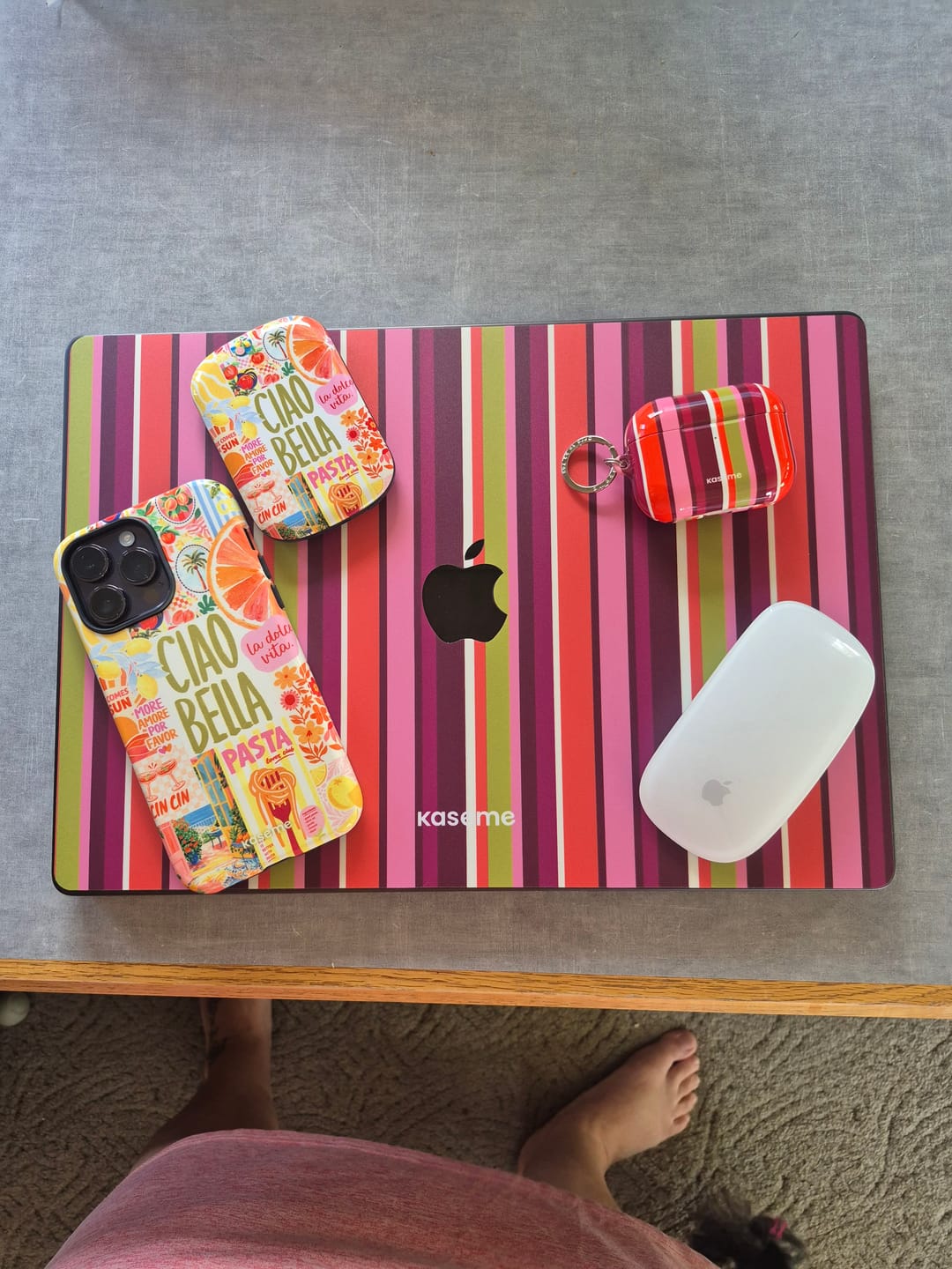 Customer photo review of Eleganza AirPods Case