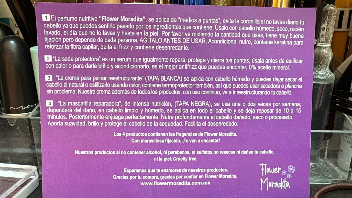 Customer photo review of Mascarilla para cabello reparadora y nutritiva 90ml