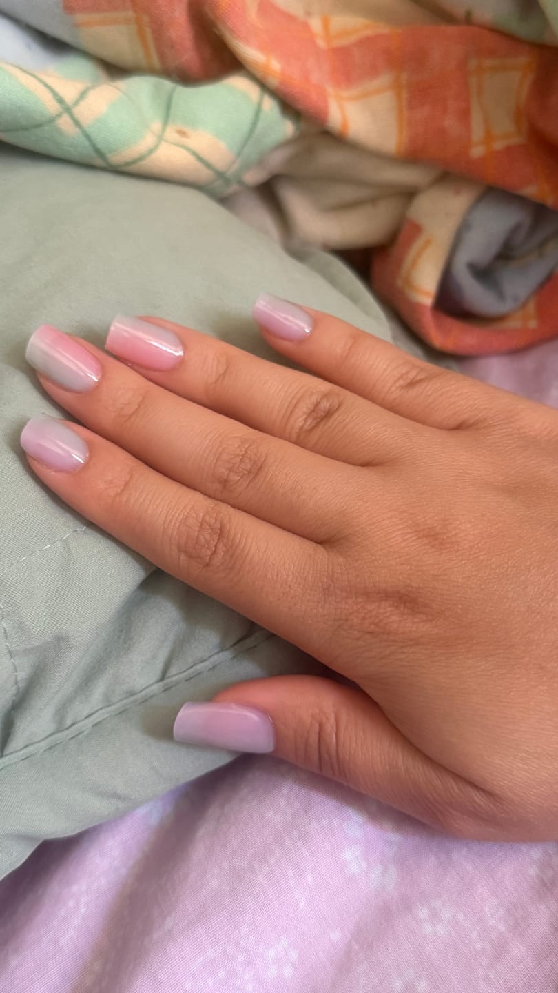 Customer photo review of N Cotton Candy Jel Tırnak 30 Adet, 2 Kullanım