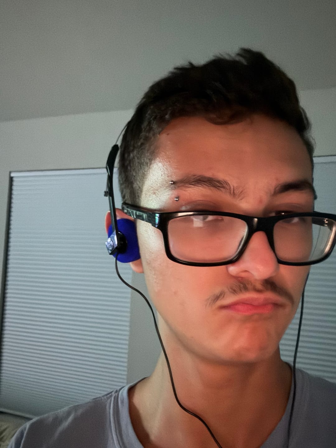 Customer photo review of Retro Foam On-Ear Headphones
