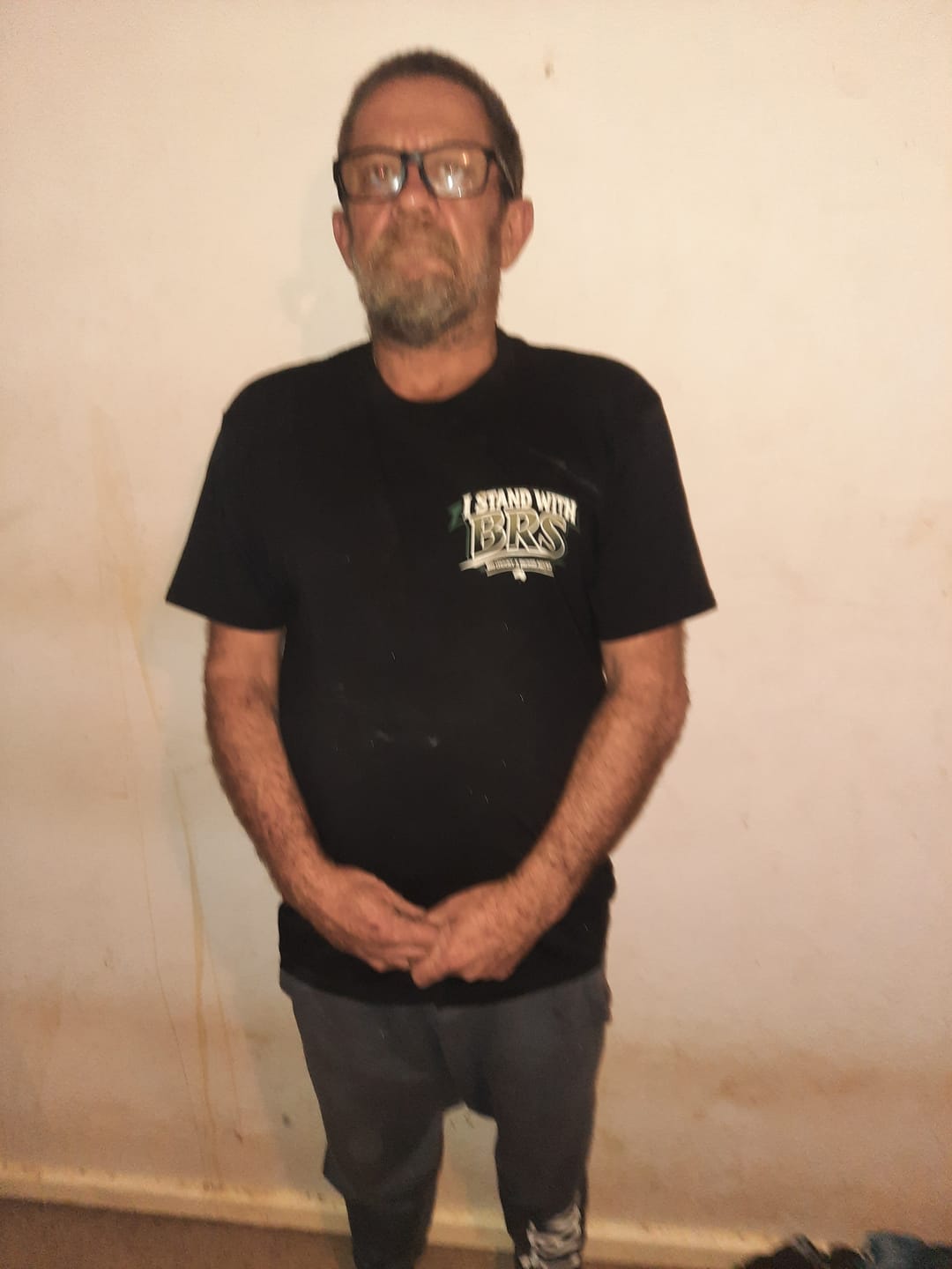 Customer photo review of Big Chocky | Stand With BRS Tee