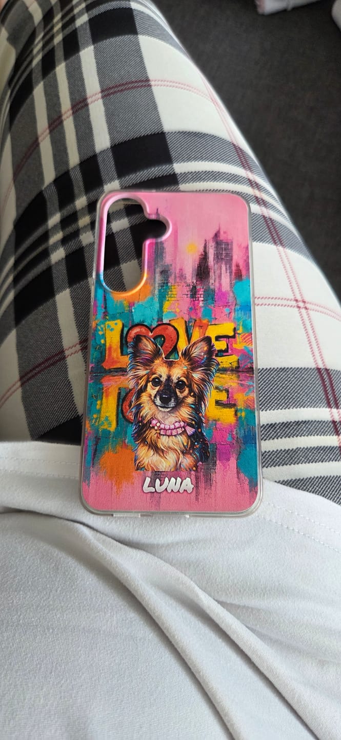 Customer photo review of Streetart - Gepersonaliseerd telefoonhoesje