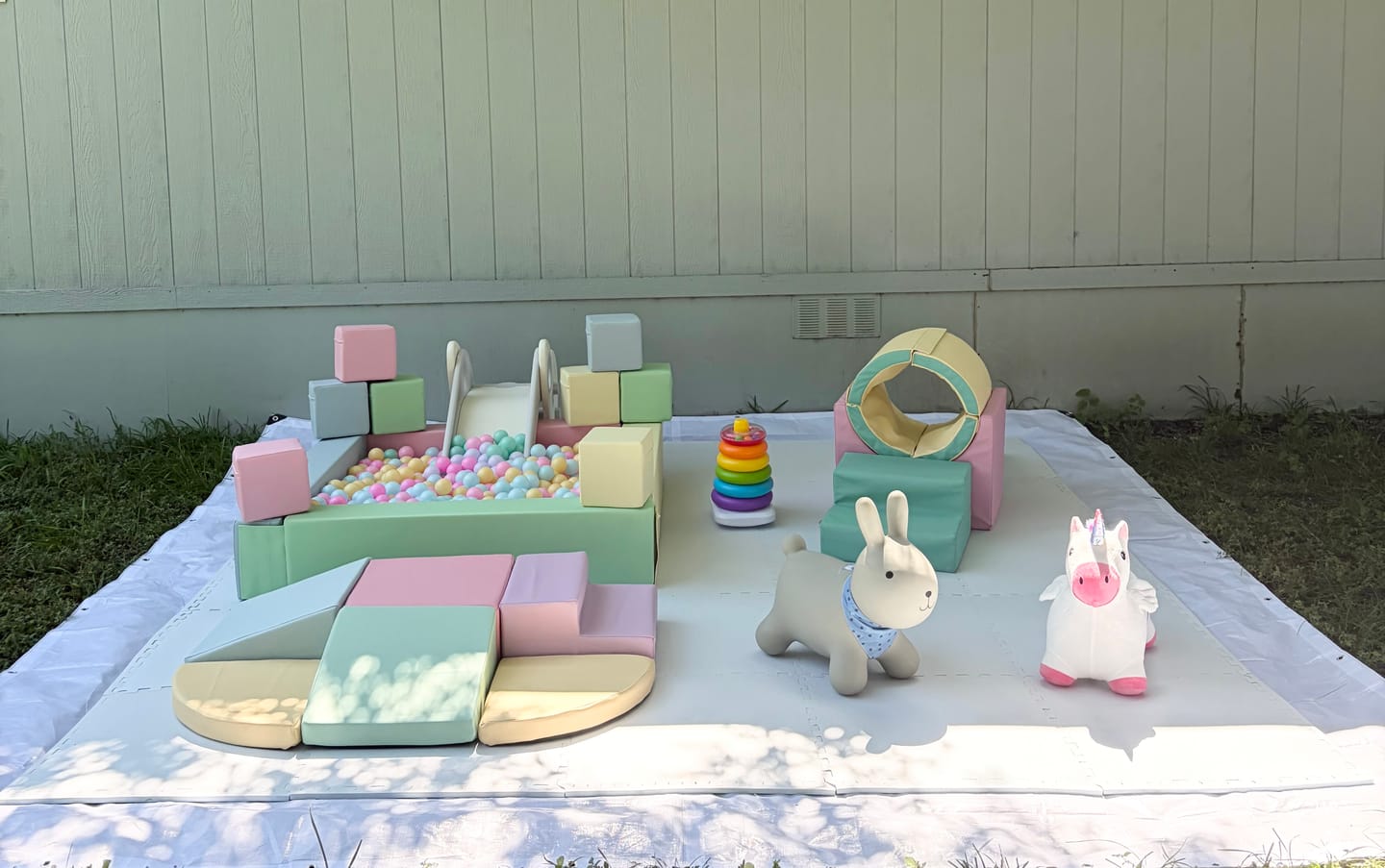Customer photo review of Soft Play 8- Cubes 8´´
