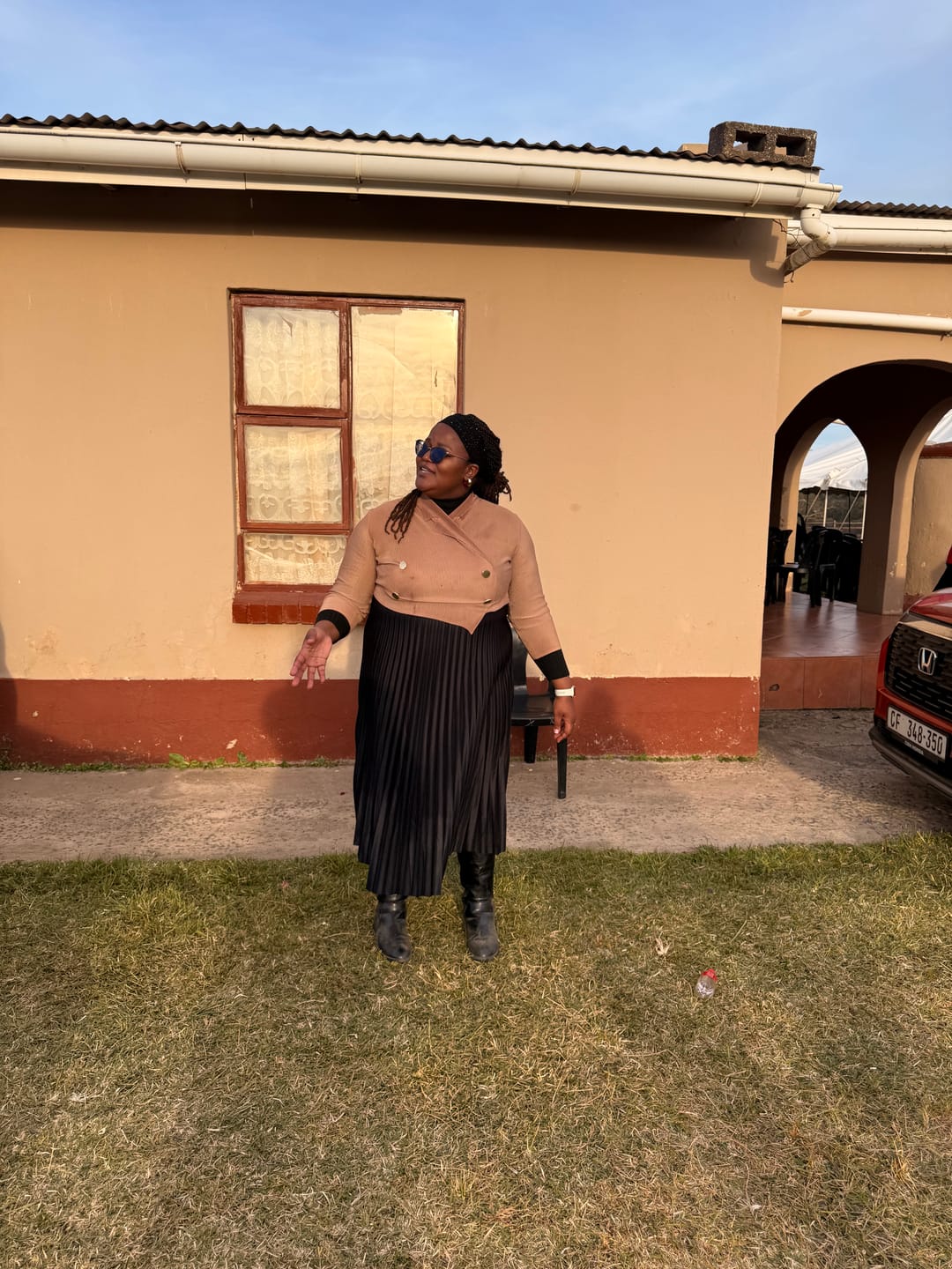 Customer photo review of The Modernist Dress
