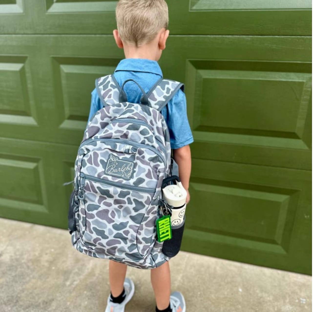 Customer photo review of Boy Acrylic Name Keychain