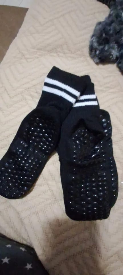 Customer photo review of Pack 6 Pares Calcetines Yoga Pilates Antideslizante Fitness