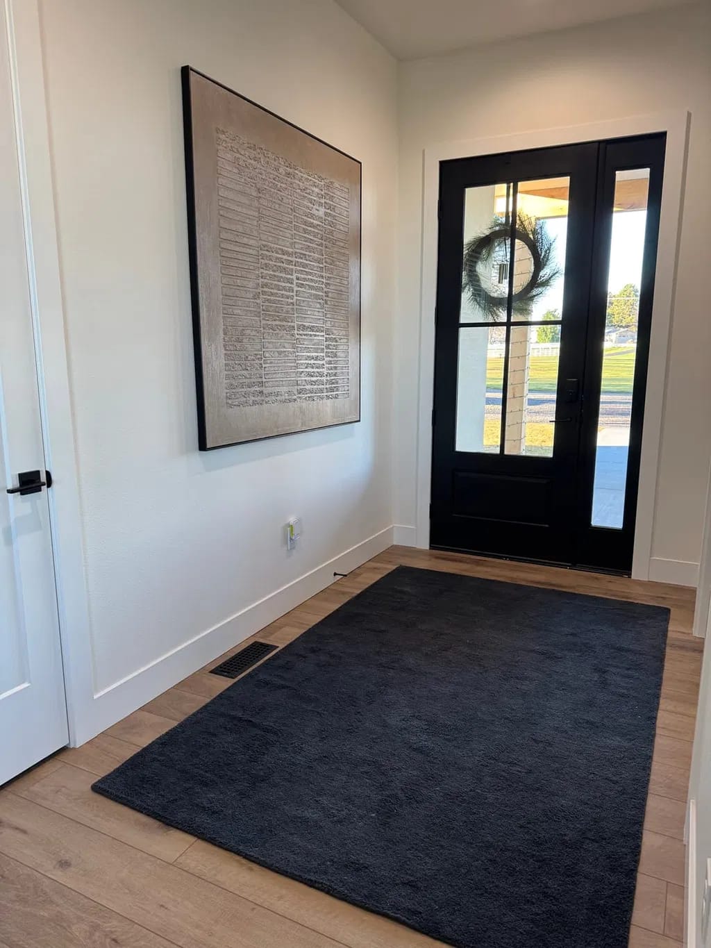 Customer photo review of Wabi-Sabi Textured Earth Tone Wall Art  -EV#0002