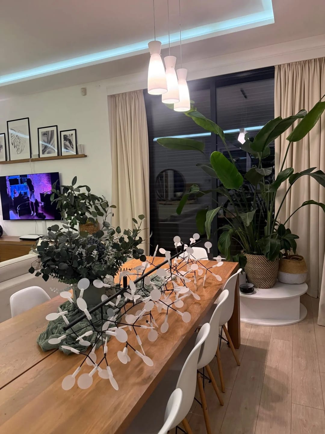 Customer photo review of Żyrandol Nordic firefly – nowoczesna lampa wisząca do salonu i jadalni | STELLARA