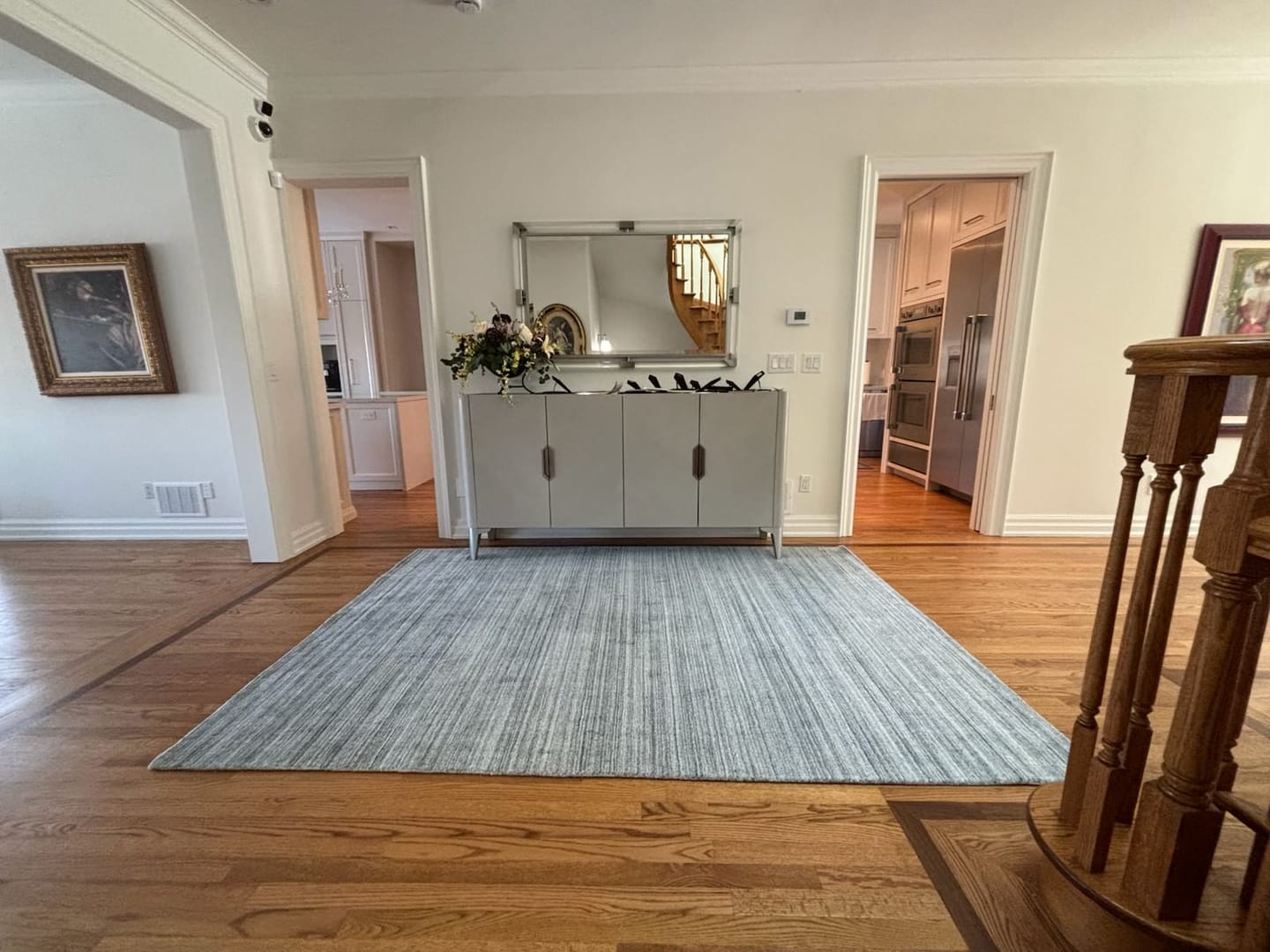 Customer photo review of Taffeta Silver Rug