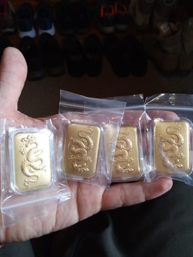 Customer photo review of 24K Yellow Gold (99.99% Gold Purity) Essential Piece Collection