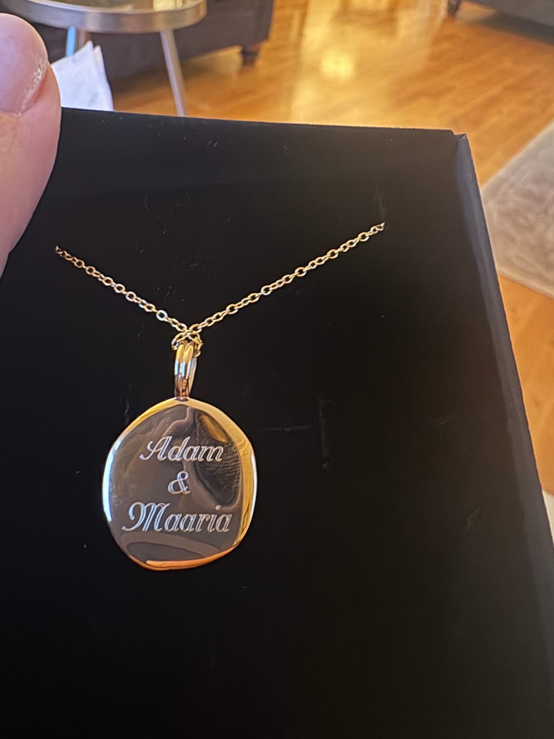 Customer photo review of Back Engravement