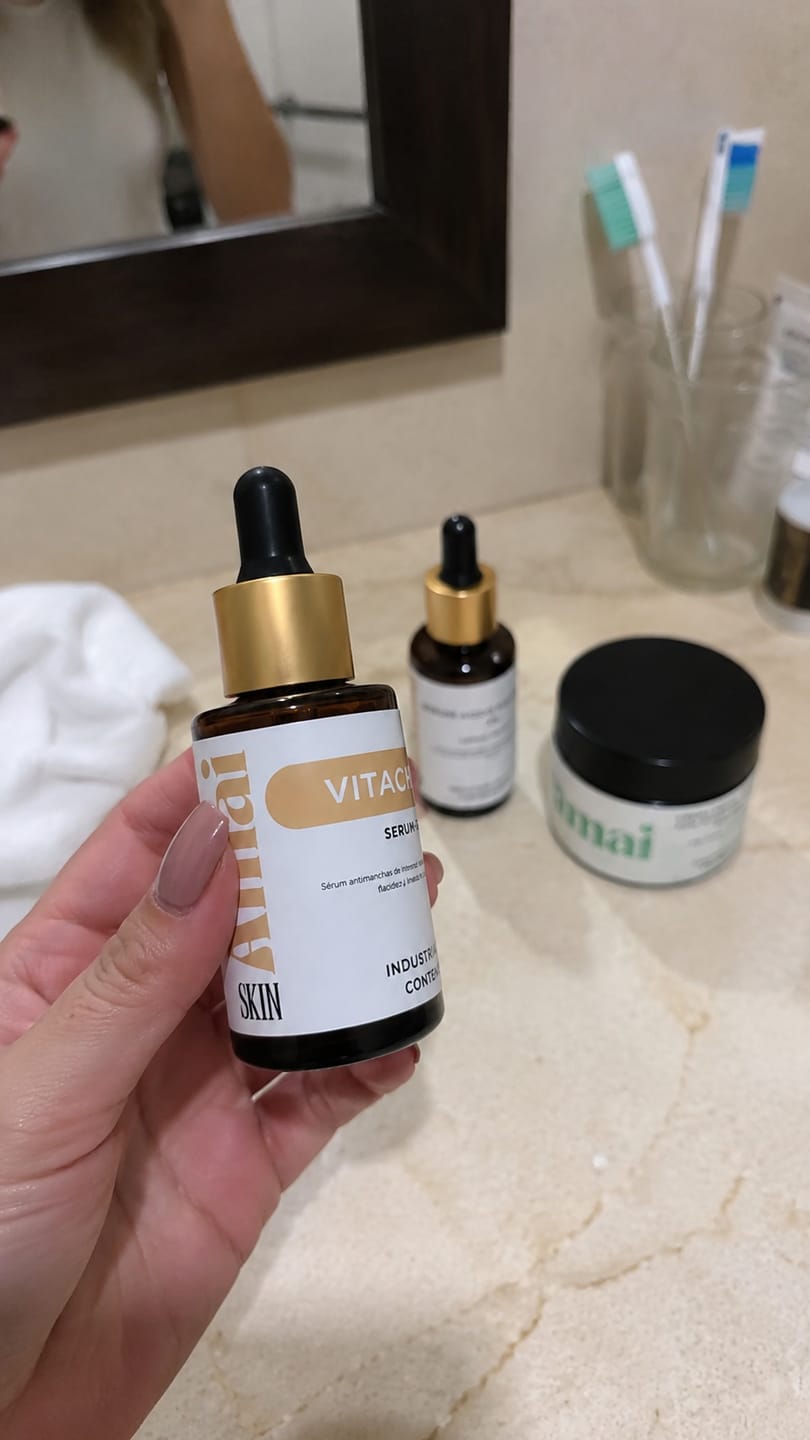 Customer photo review of Kit Glow Radiante | Antiarrugas y Luminosidad | AmaiSkin Uruguay