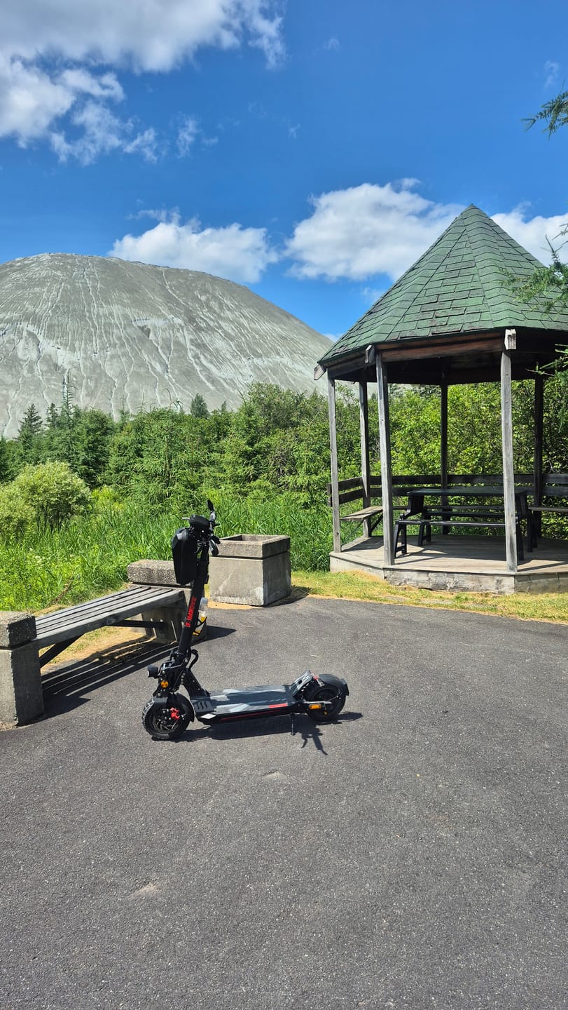 Customer photo review of Backfire M8 Electric Scooter with GPS and Samsung Battery