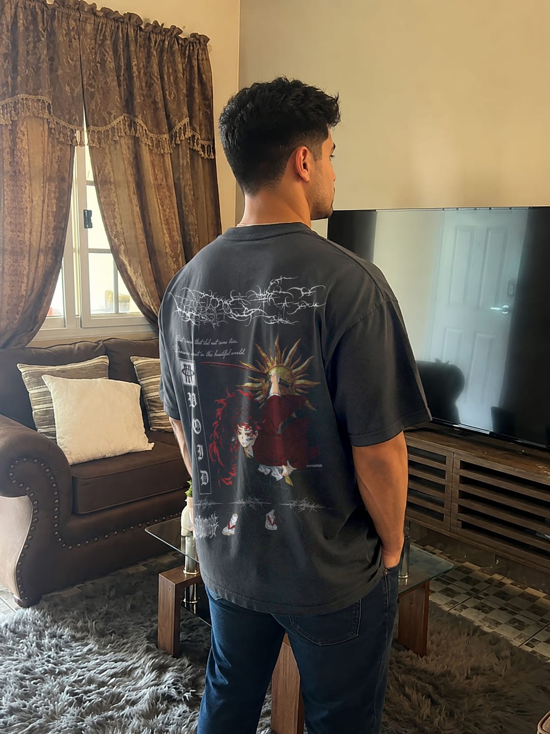 Customer photo review of 'KNY: Yoriichi Oversized T-shirt