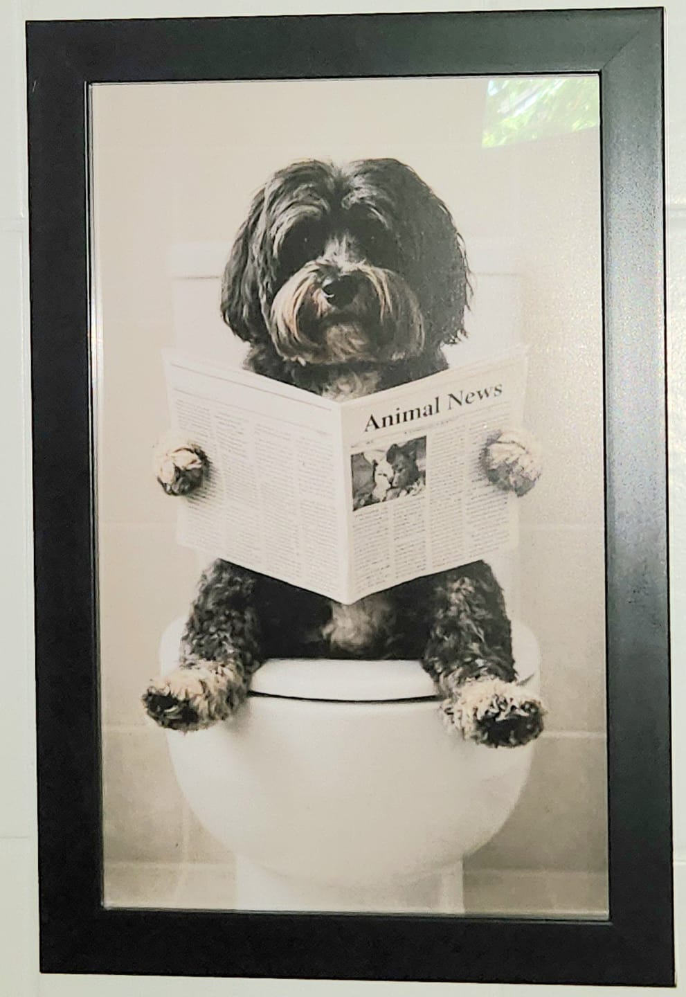 Customer photo review of Personalisiertes Poster - Badezimmer