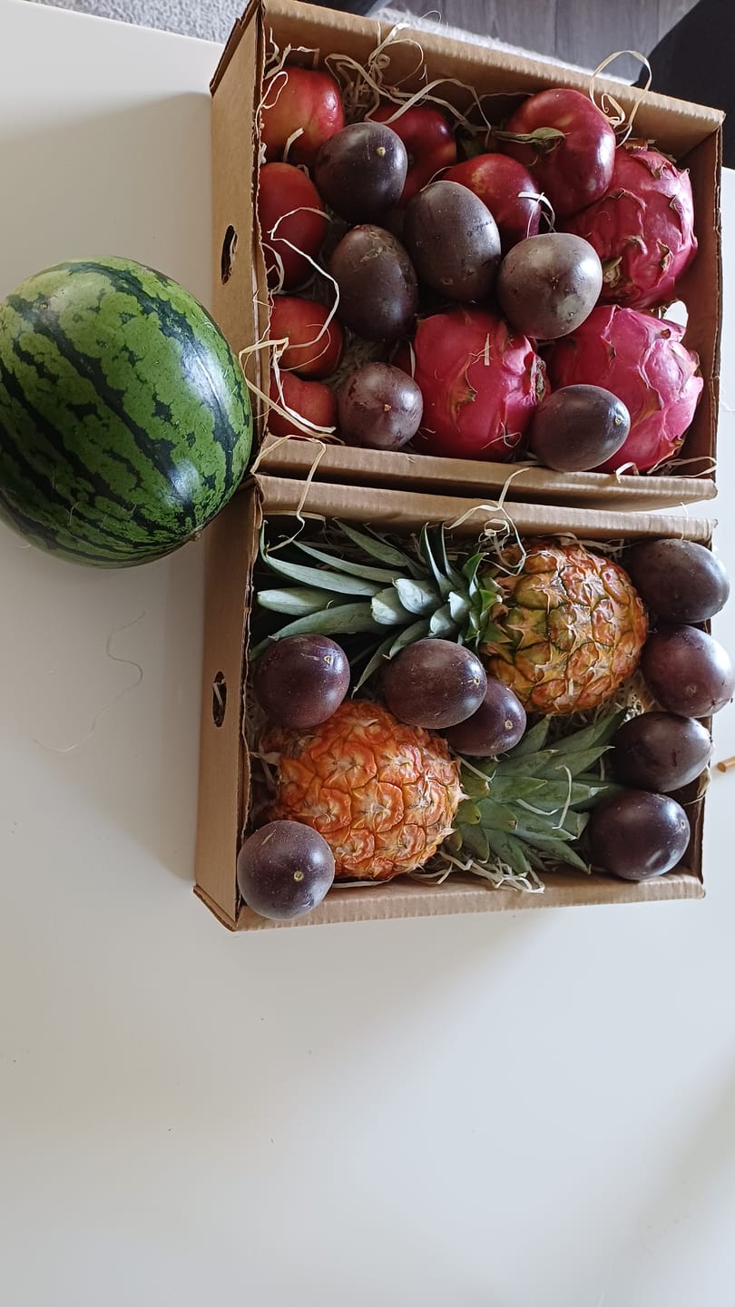 Customer photo review of Baby-Ananas reifgeerntet