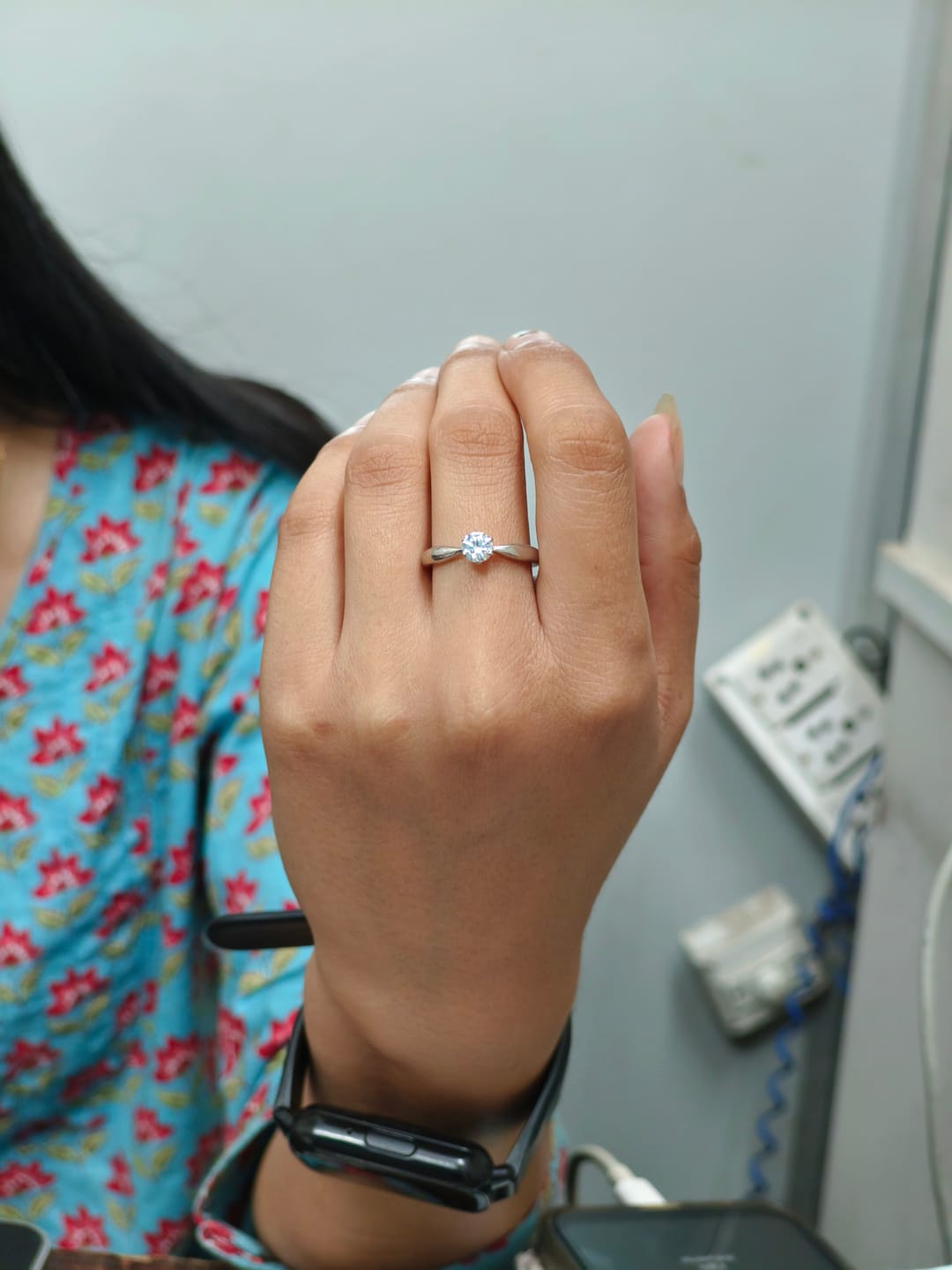 Customer photo review of Forever Yours 925 Silver Ring