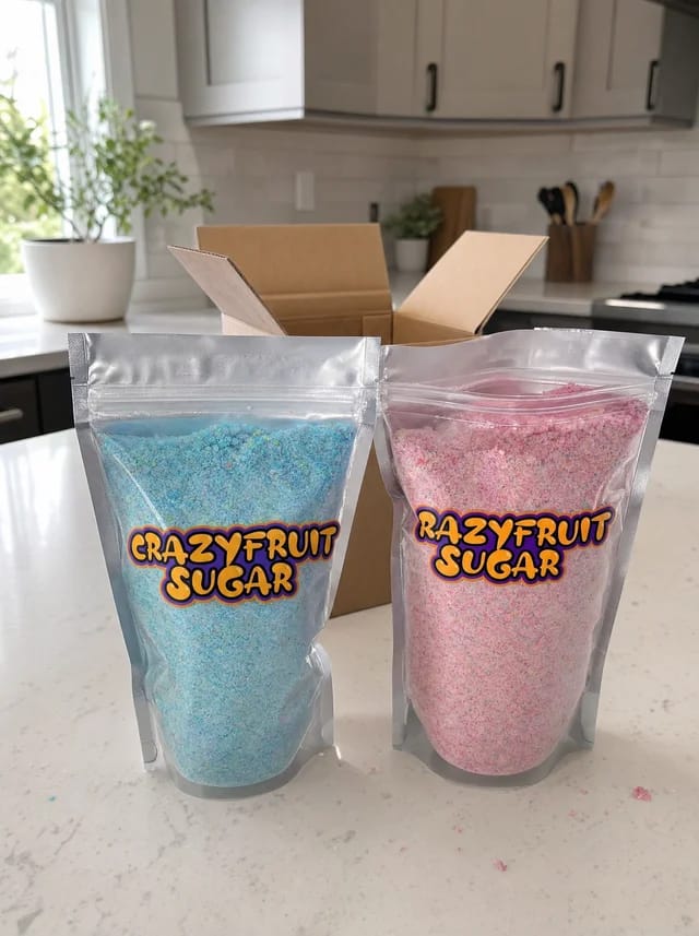 Customer photo review of Crazy Fruit Sugar