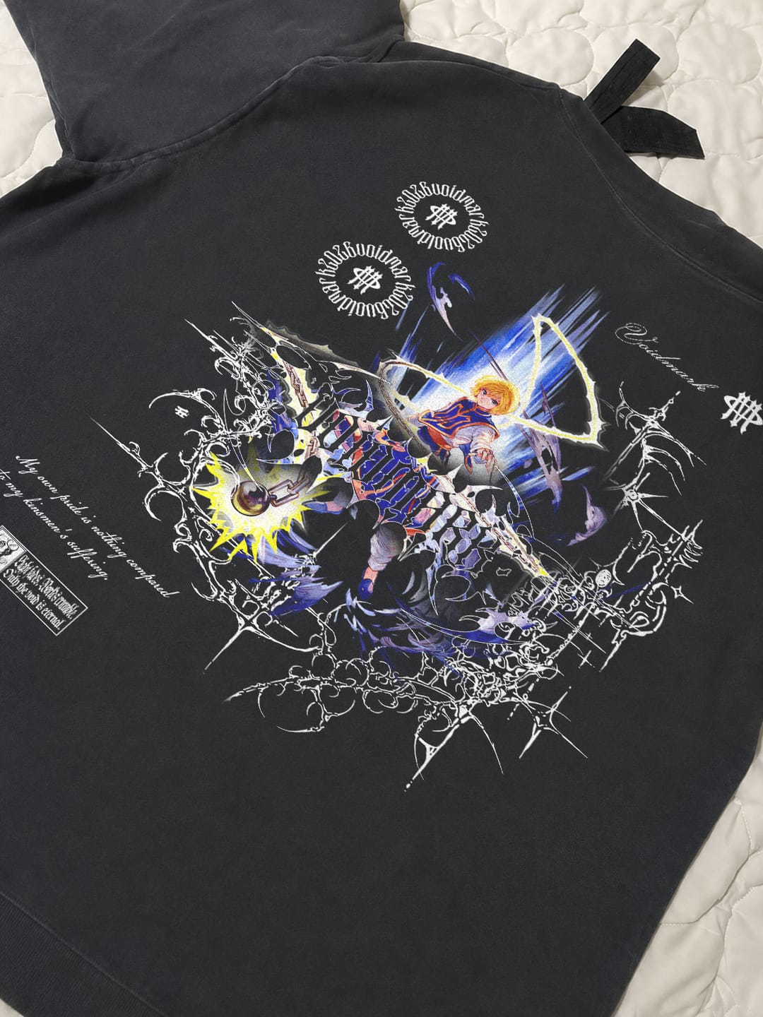 Customer photo review of 'HxH: Kurabika' Oversized T-shirt