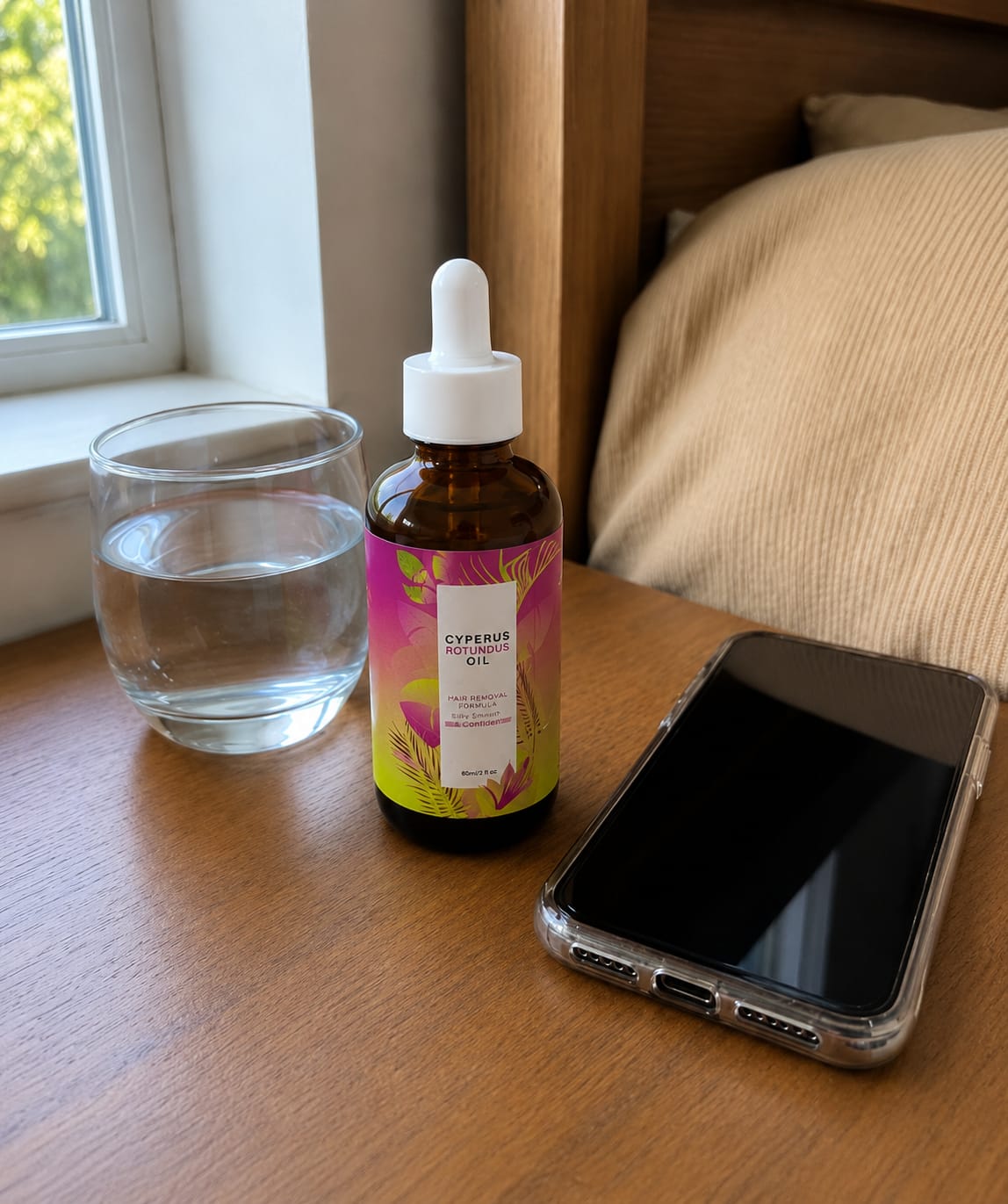 Customer photo review of Aceite botánico anti-crecimiento |     Alternativa natural a los láseres