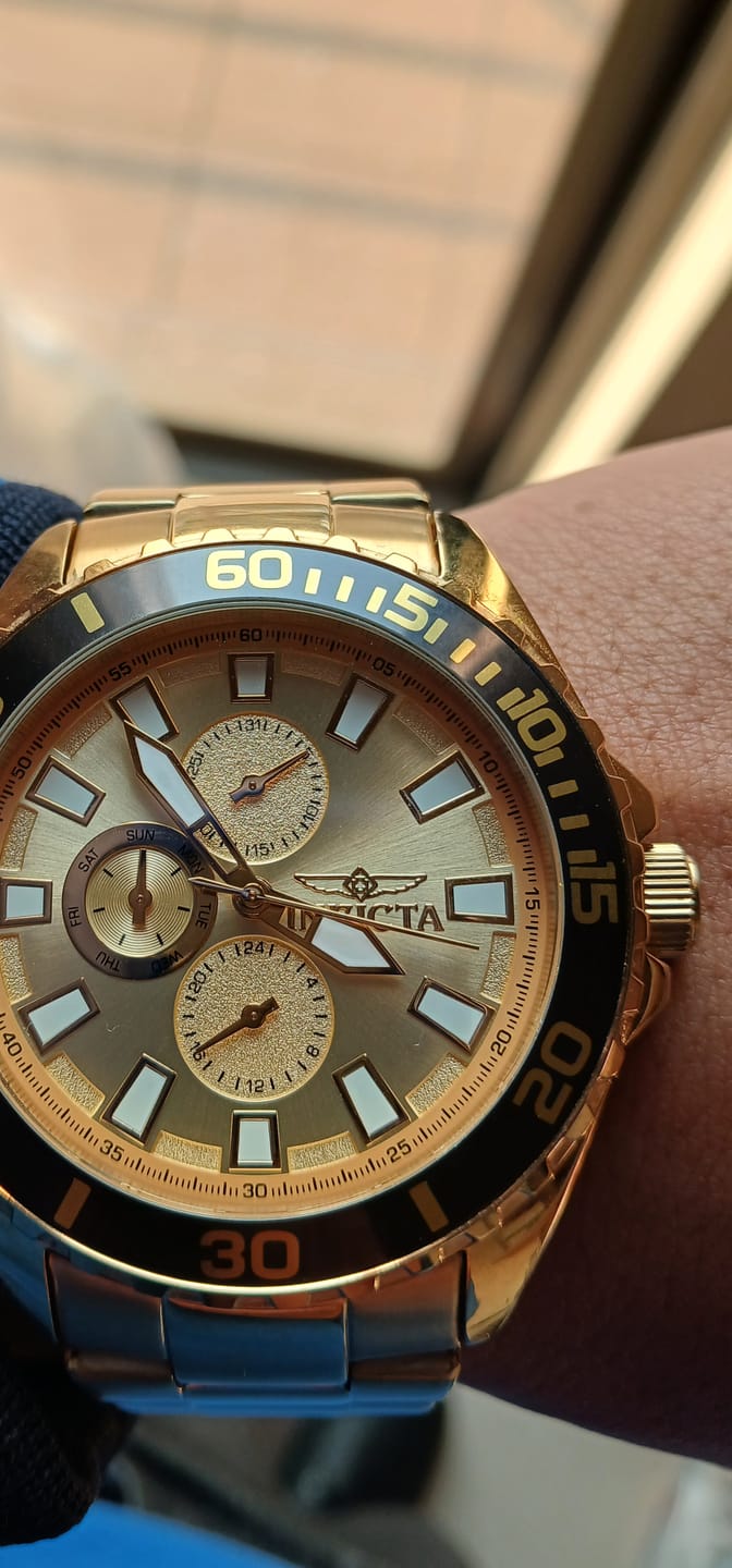 Customer photo review of Invicta Pro Diver 47577 Men's Quartz Watch - 46mm