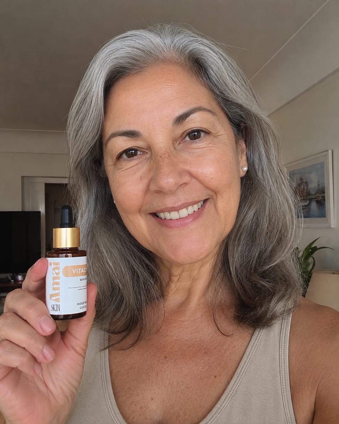 Customer photo review of Kit Glow Radiante | Antiarrugas y Luminosidad | AmaiSkin Uruguay