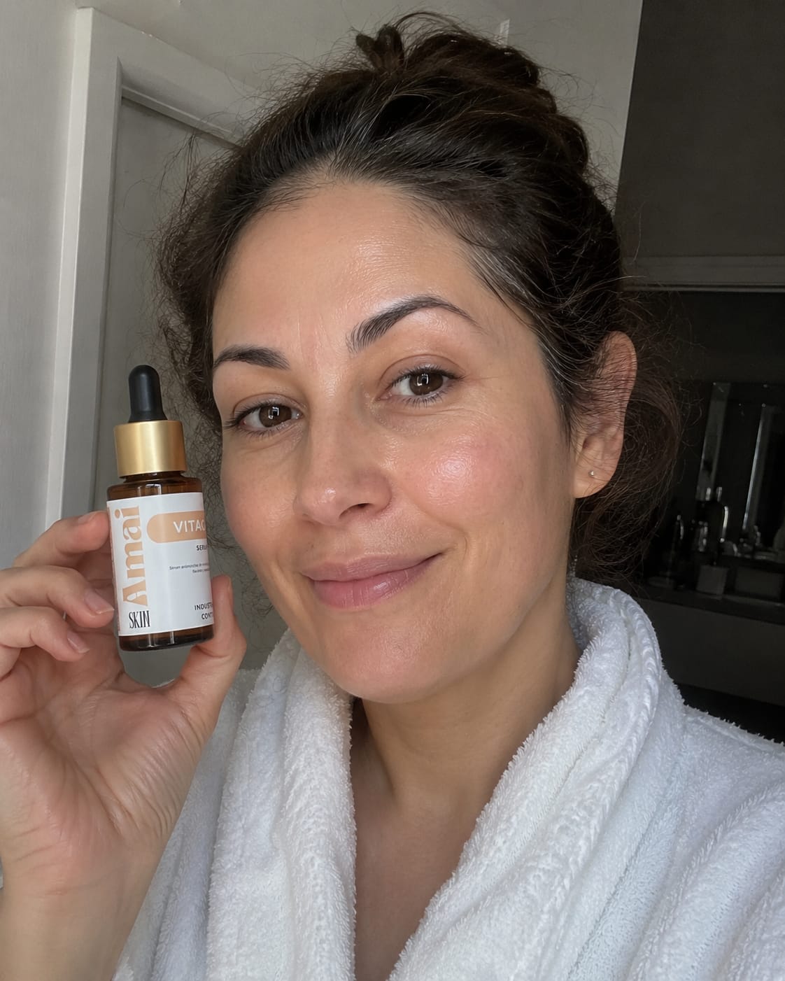 Customer photo review of Kit Glow Radiante | Antiarrugas y Luminosidad | AmaiSkin Uruguay