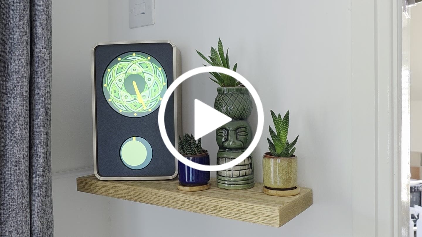 Customer video review of Klydoclock