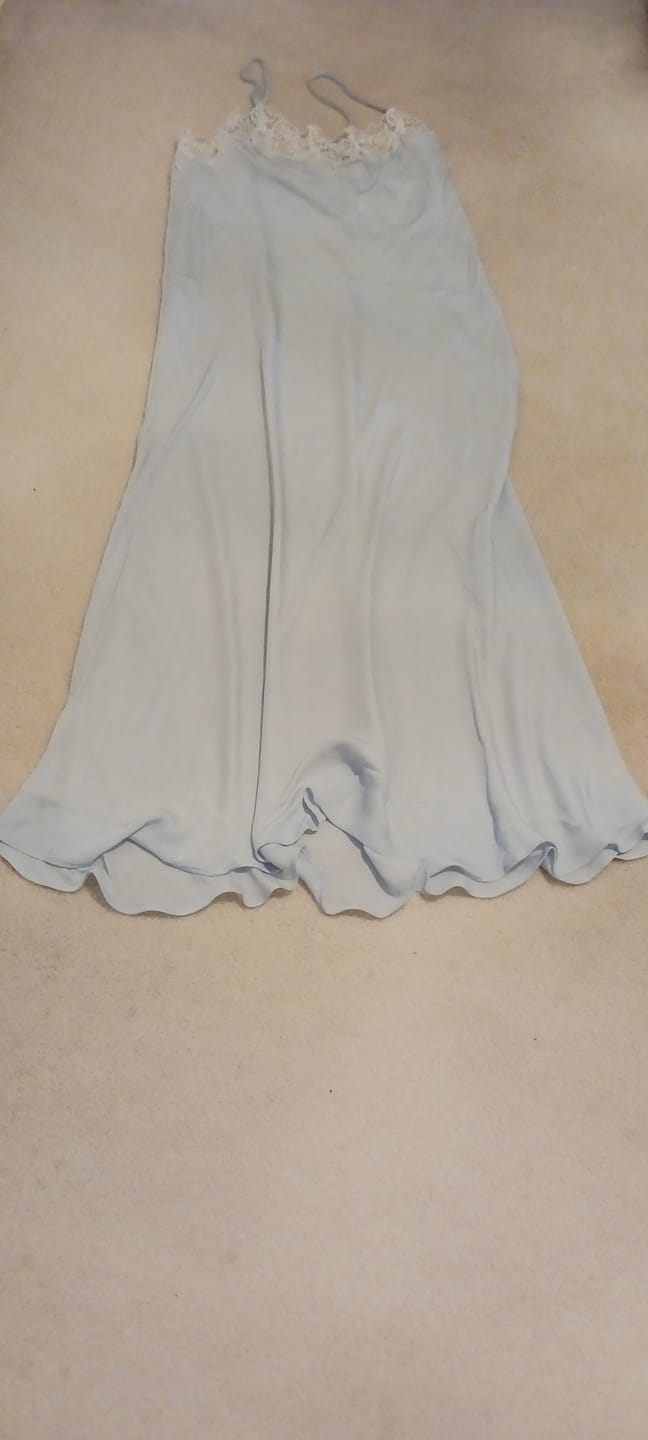 Customer photo review of Santorini Satin Gown