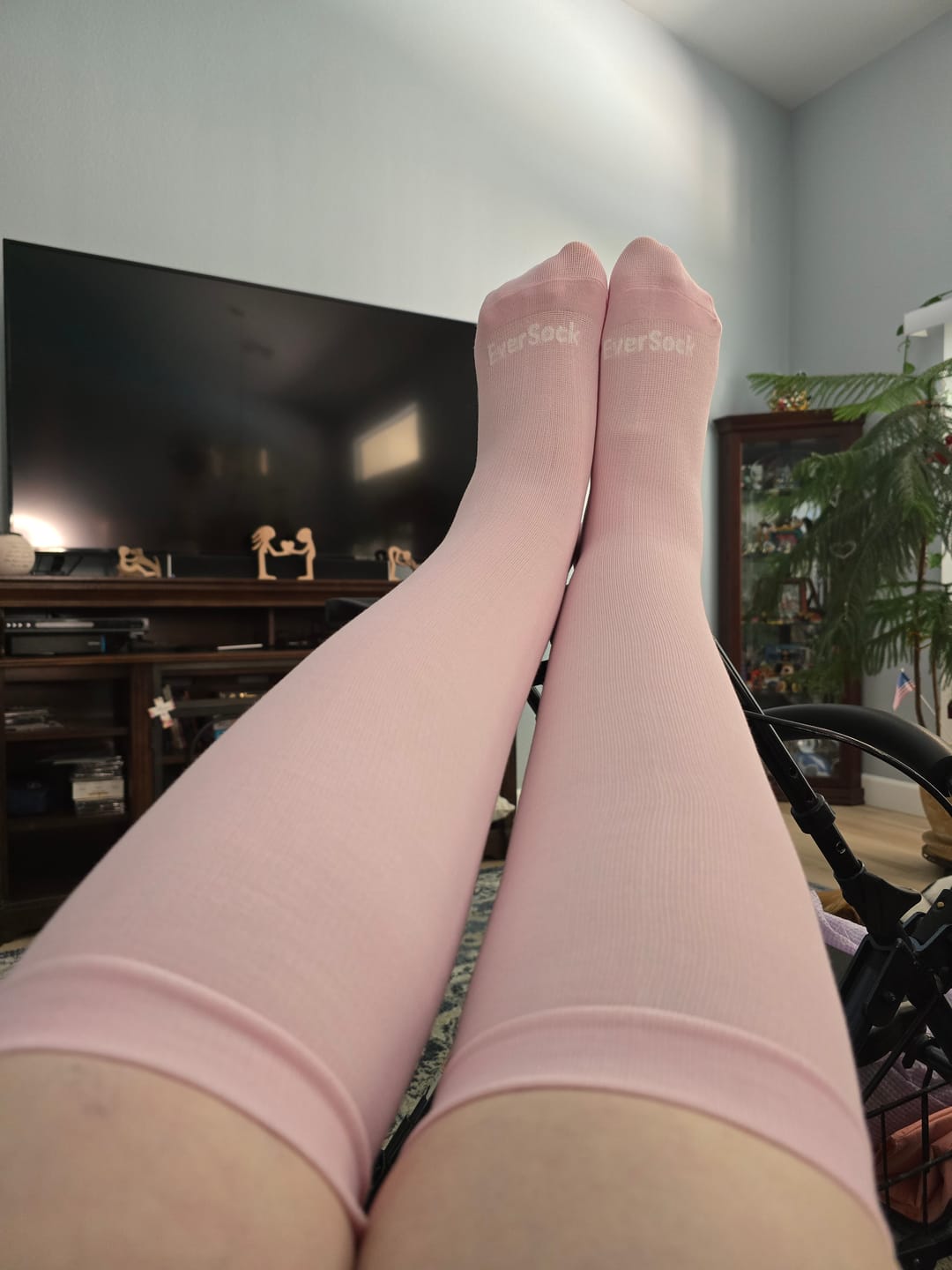 Customer photo review of EverSock™ Bamboo Compression Socks
