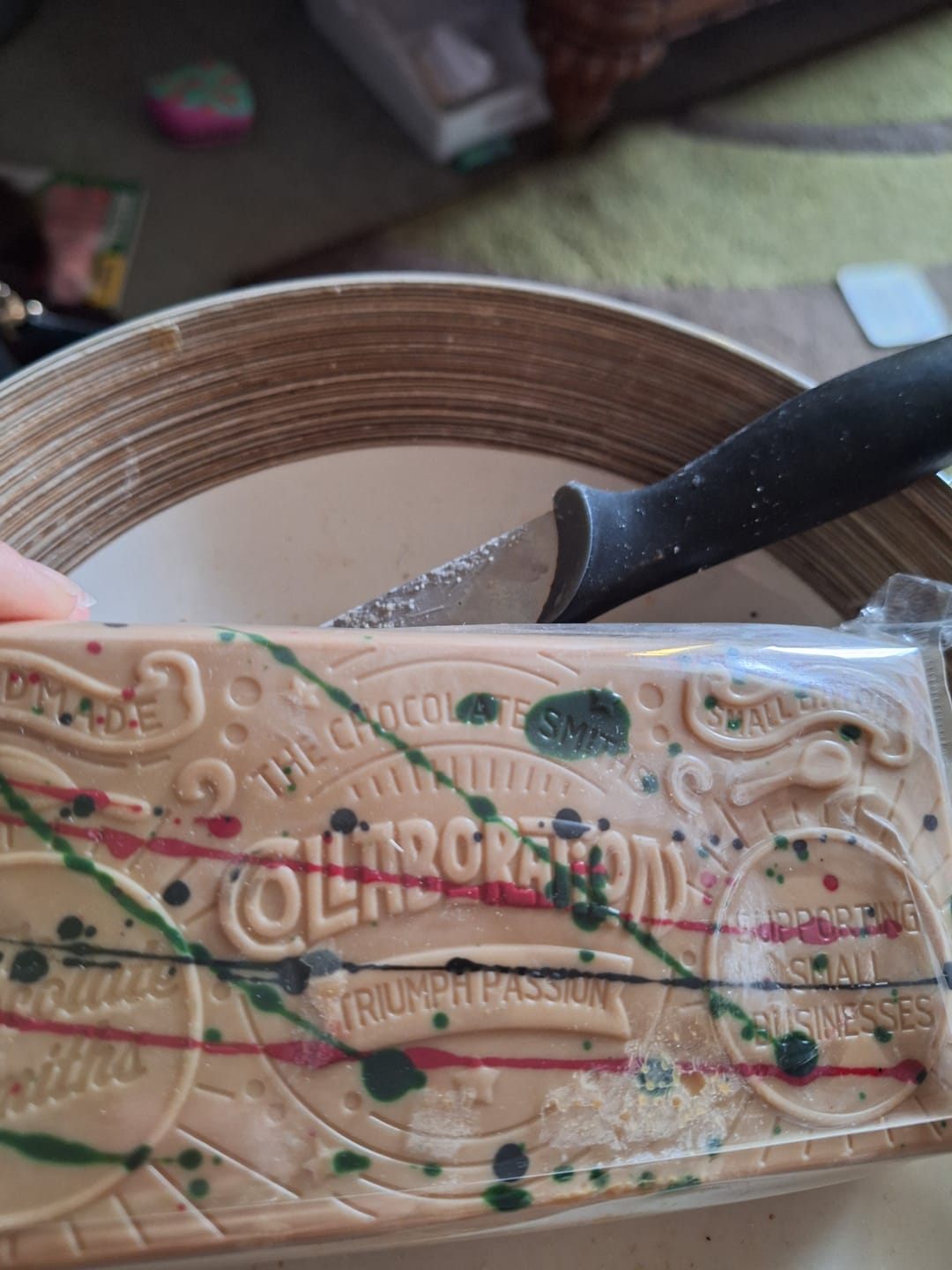 Customer photo review of Wonky Baklavaty X Chocolate Smiths Collaboration 370g