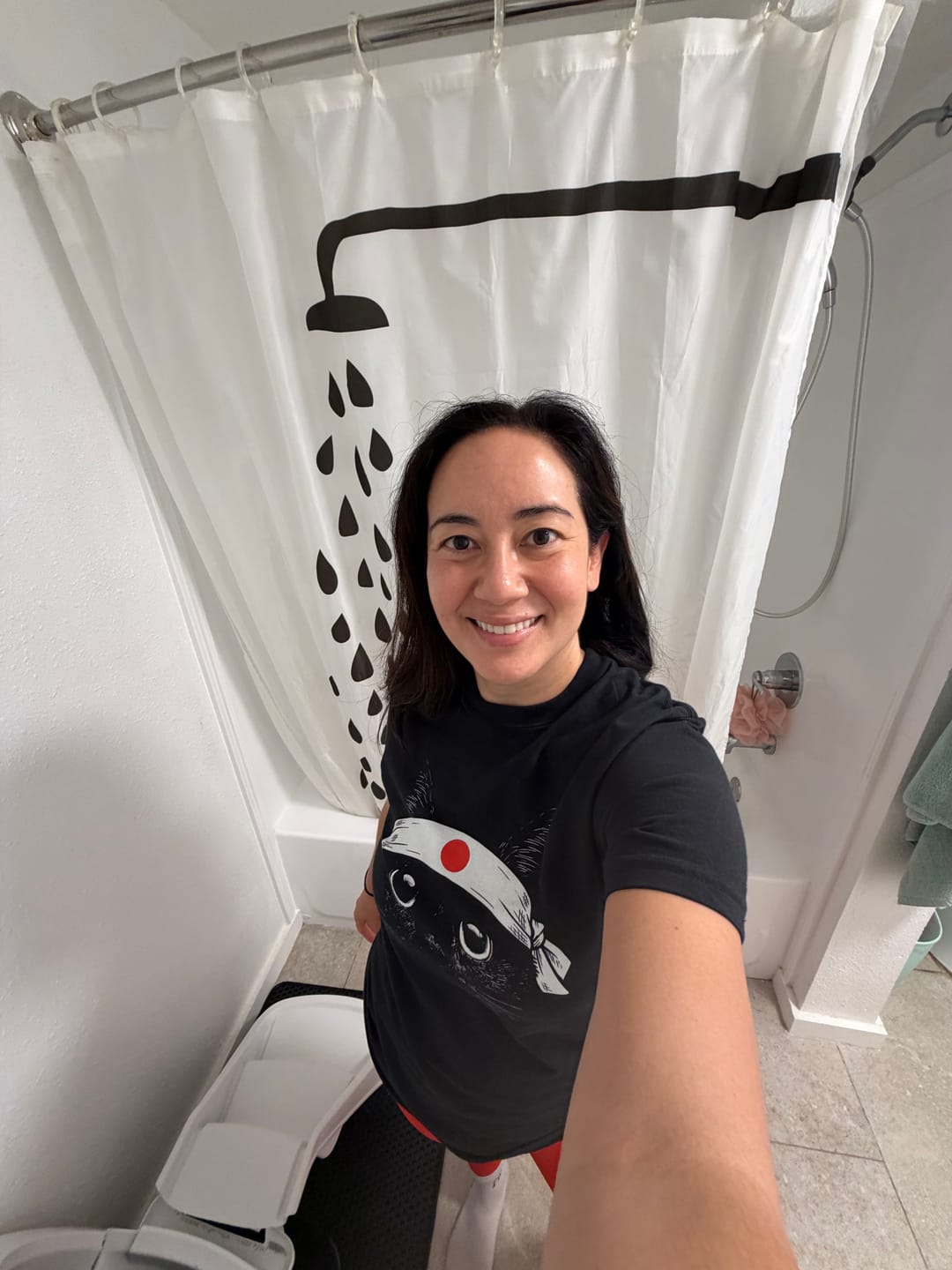 Customer photo review of Hachimaki Void Mood T-Shirt